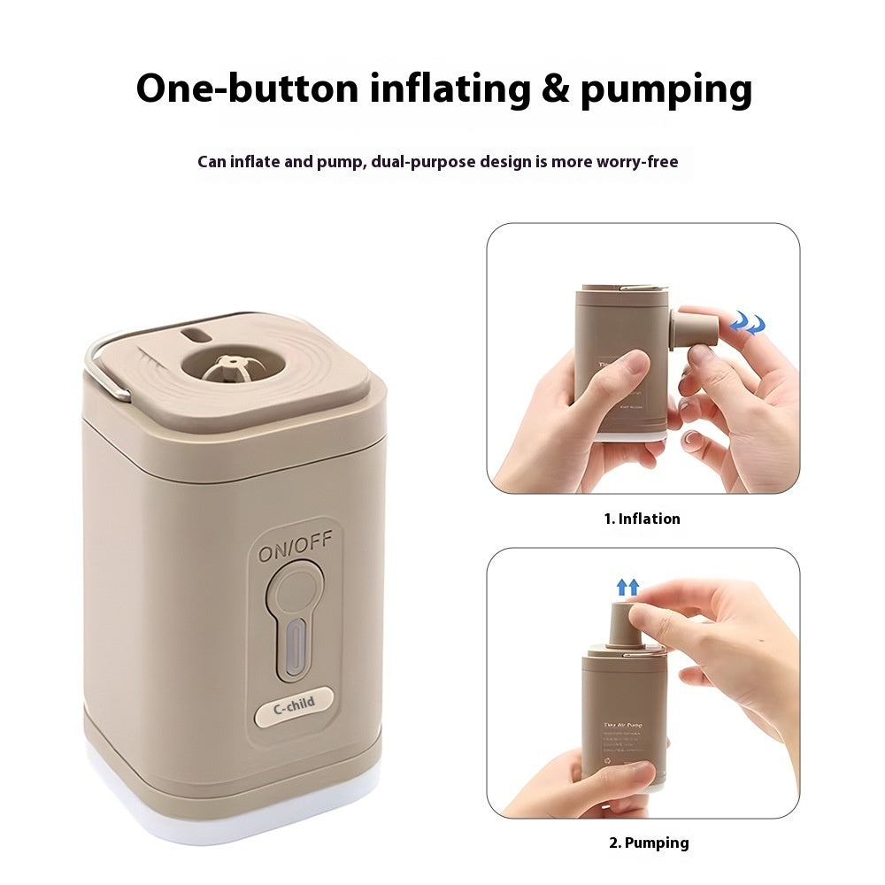 Puffly portable airpump